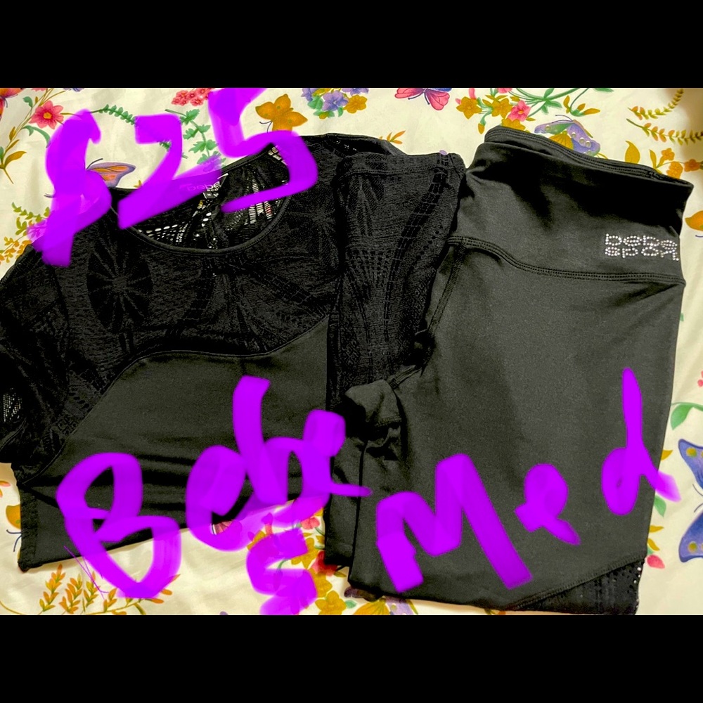 Workout capris and leggins
